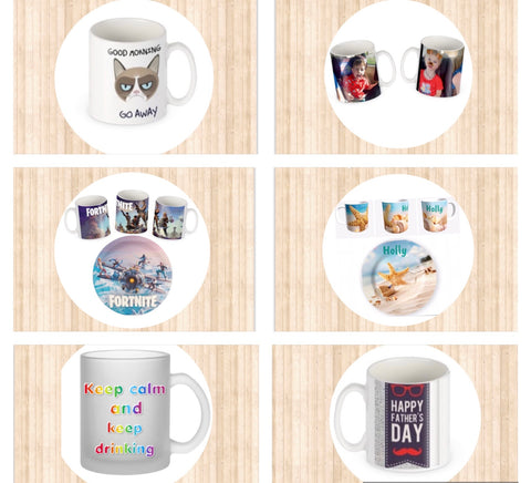 Personalised Mug and Plate Collections