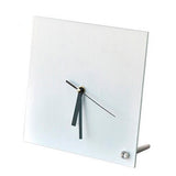 Personalised glass square clock