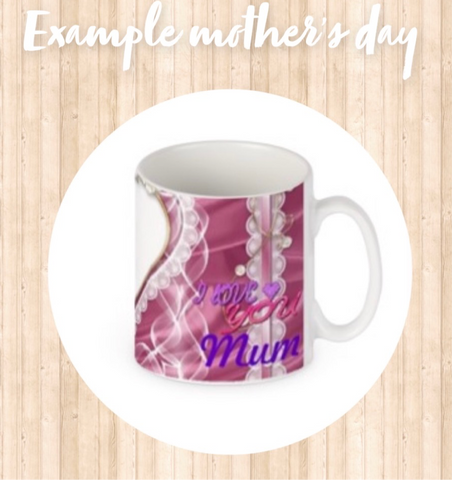 Mother’s Day Personalised Photo Mugs
