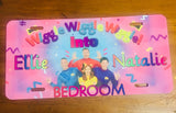 Kids bedroom door signs